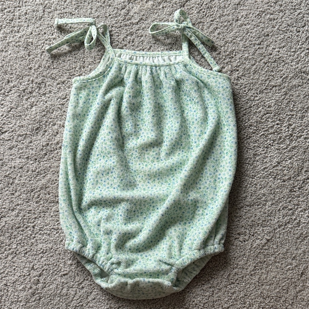 Minnow floral print bubble